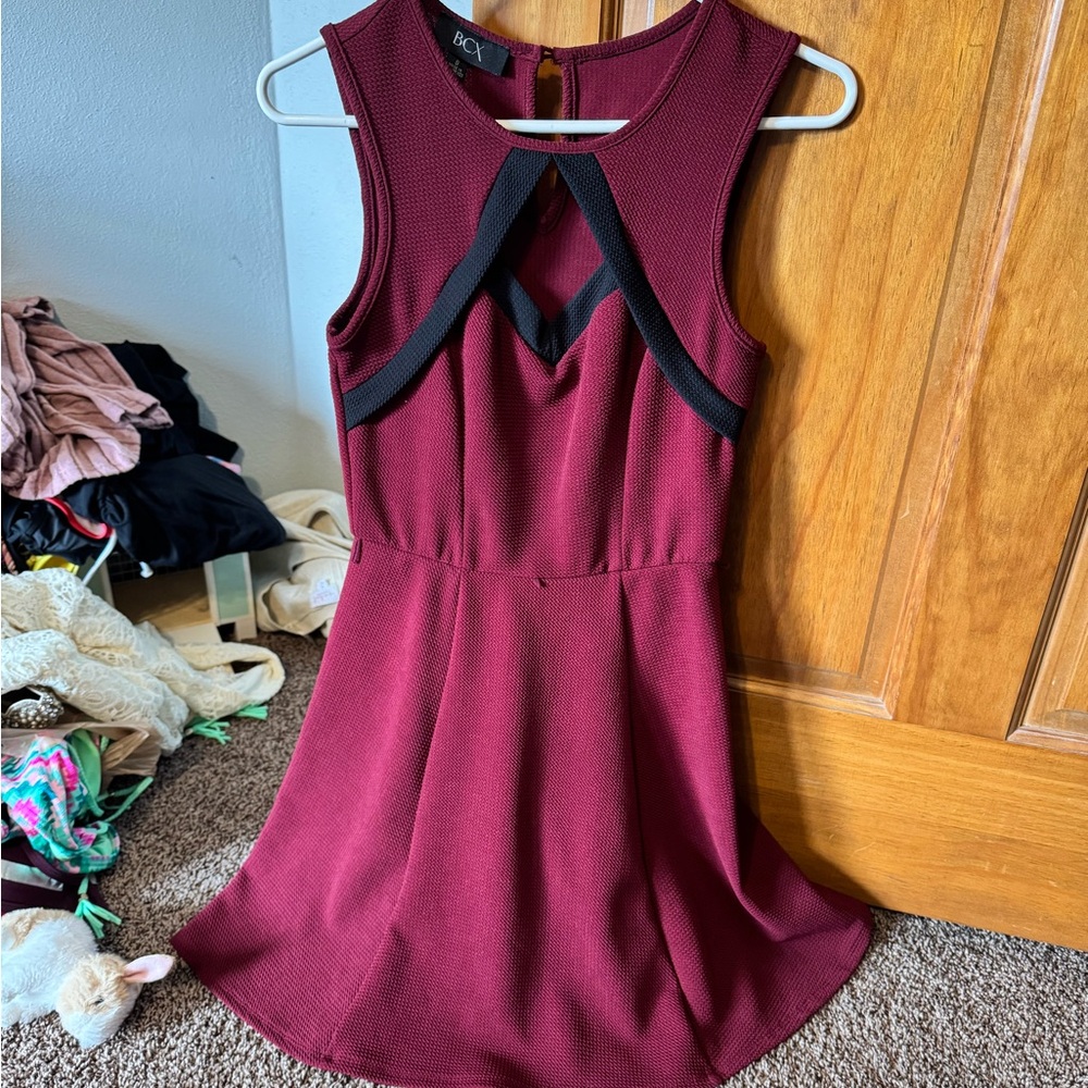 Maroon dress